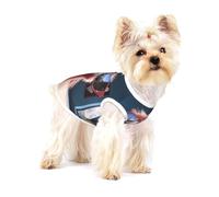 Costume mignon pour chien - Pull doux 100 % coton pour chiens de petite et moyenne taille - Parfait pour un usage quotidien et des occasions spéciales - Autruche tendance