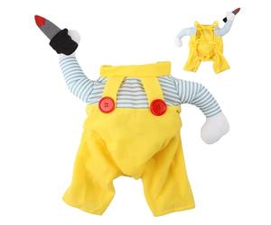 Costume Mortel pour Chien - Costume d'halloween pour Chat - Costume d'Assassin Nouveauté Cosplay - Tenue d'halloween pour Animaux de Compagnie - Accessoires Photo - Design créatif pour Chats