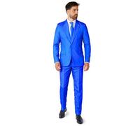 Costume Mr. Solid bleu homme Suitmeister XL