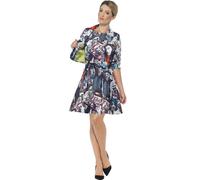 Costume Mrs. Zombie Femme Halloween Small Multicolore