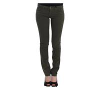 Costume National - Jean Slim Vert Designer - Femme - Jeans - Vert - Taille: W26