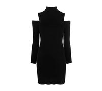 Costume National - Robe Courte à Découpes - Femme - Robes - Noir - Taille: 40 FR