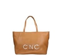 Costume National - Sac cabas en cuir - Femme - Sacs - Brun - Taille: ONE Size