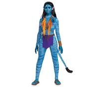 Costume Neytiri officiel Disney Avatar de luxe pour adulte et oreilles avec accessoires, Neytiri, Medium(8-10) US