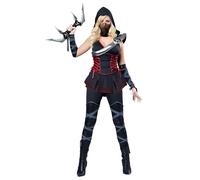 Costume Noir De Ninja Sexy Pour Adultes