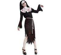 Boland - Costume Zombie Nonne pour adultes, costume de carnaval, set de costume pour Halloween, carnaval et fête à thème