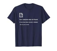 Costume Not Found - Programmer Funny Image PC Error (Blue) T-Shirt