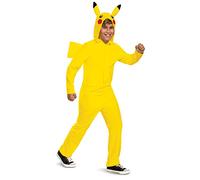 Costume officiel de Pikachu Pokémon avec capuche pour enfant, taille S (4-6)