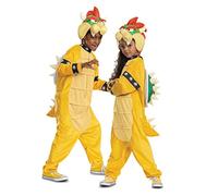 Costume Bowser à capuche, costume officiel de Super Mario pour enfants, taille 4-6