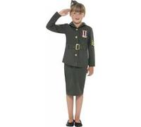 Costume Officier pour fille - 7-9 ans G