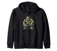 Costume Ogre assis cool avec lunettes de soleil pour homme et femme Sweat à Capuche