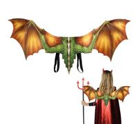 Costume ont des ailes de dragon, de grandes ailes de dragon non tissées -. Les enfants, les hommes et l'ing une longue durée de vie. Matériau non tissé certifié, excellent artisanat, motifs réalistes