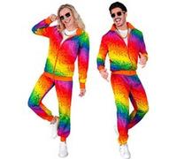 Costume Party Mode Arc-en-ciel Pixel - Adulte - XL WIDMANN