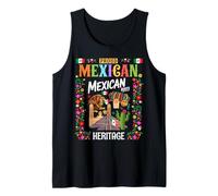 Costume Patrimoine Mexicain pour Enfants et Drapeau Mexicain Débardeur