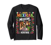 Costume Patrimoine Mexicain pour Enfants et Drapeau Mexicain Manche Longue