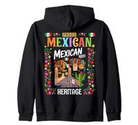 Costume Patrimoine Mexicain pour Enfants et Drapeau Mexicain Sweat à Capuche