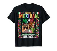 Costume Patrimoine Mexicain pour Enfants et Drapeau Mexicain T-Shirt