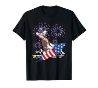 Costume Patriotique Chinois à crête du 4 Juillet T-Shirt
