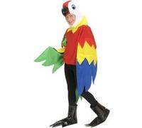 Costume Perroquet Enfant - Multicolores - 128 cm G