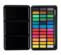 Costume pigment aquarelle solide Fournitures d'art Costume peinture pour débutant - Noir noir G
