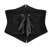 Costume Pirate Adulte Style Steampunk Ultra-Stretch Médiévale Renaissance Dentelle Maille Robe de Soirée Déguisement Halloween
