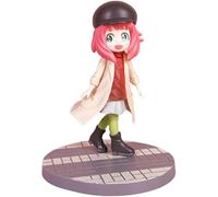Costume Play Anya Forger Personnage Action Figure PVC Statue Modèle Collection Ornement Décoration Anime Cadeau 5,5 pouces (Détective Anya)