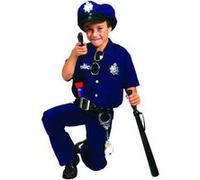 Costume Policier - 7/9 ans (122 à 134 cm) FUNNY FASHION G