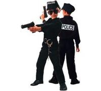 Costume Policier Francais Enfant - Noir - 7/9 ans noire
