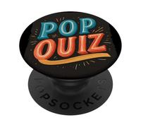 Costume Pop Quiz Amusant pour garçons et Filles PopSockets PopGrip Adhésif