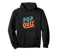 Costume Pop Quiz Amusant pour garçons et Filles Sweat à Capuche