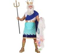 W WIDMANN MILANO – Costume Poséidon – Dieu grec, dieu de la mer, déguisement de carnaval