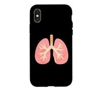 Costume poumons anatomiques poumons Coque pour iPhone X/XS
