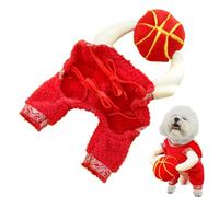 Costume pour animal de compagnie du Nouvel An lunaire, costume de chien chinois - Tissu pour animaux de compagnie lanterne du Nouvel An lunaire,Costumes de Cosplay pour animaux de compagnie de Style c