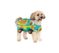 Costume Pour Animal Scooby Doo Machine Mystère Pour Chien Chat Déguisement