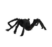 Costume pour Animaux de Compagnie Noir Araignée Célébration Halloween | Peluche, Huit Pattes Simulées, Facile à Enfiler, Respirant, pour Chiots et Petits Animaux, Noir