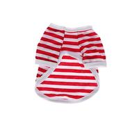 Costume pour Chien, débardeur, Robes Simples, Gilet pour Chien, vêtements Respirants, vêtements décontractés pour Printemps et été (Rouge L)
