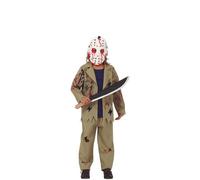 Costume Pour Les Garçons Psychopathe Masked (Taille 7-9a) Multicolore