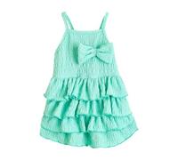 Costume pour petit chien - Robe caraco - Vêtement de fête avec nœud - Robe à volants - Pour photos de mariage et d'anniversaire