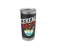 Costume pour petit-déjeuner, céréales, fête d'Halloween Gobelet isotherme en acier inoxydable double paroi