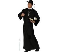 Costume Pretre Camillo - MARQUE - Multicouleur - Adulte - Homme - Intérieur - Tunique et ceinture XL