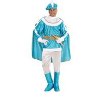 Costume prince bleu renaissance - (42/44) bleu