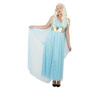 Costume Princesse Médiévale Bleu Adulte PtitClown