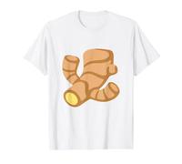 Costume Racine de Gingembre T-Shirt Graphique avec Valeur, Homme, Blanc, M