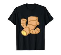 Costume Racine de Gingembre T-Shirt Graphique avec Valeur, Homme, Noir, M