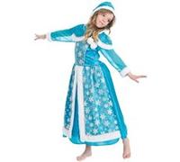 Costume Reine Des Glaces Luxe Enfant - Bleu - 116 cm Bleu G