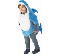 costume requin enfant avec son, bleu, 6 - 12 mois