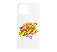 Costume rétro années 80 Let's Get Physical Style rétro années 80 Coque pour iPhone 15