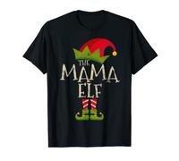 Costume rétro de Noël « Mama Elf » T-Shirt