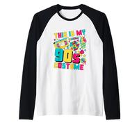 Costume rétro des années 90 avec Inscription « This is My 90s » Manche Raglan