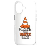 Costume rétro « I'm a Traffic Cone Lazy Halloween » pour Enfants et Adultes Coque pour iPhone 17